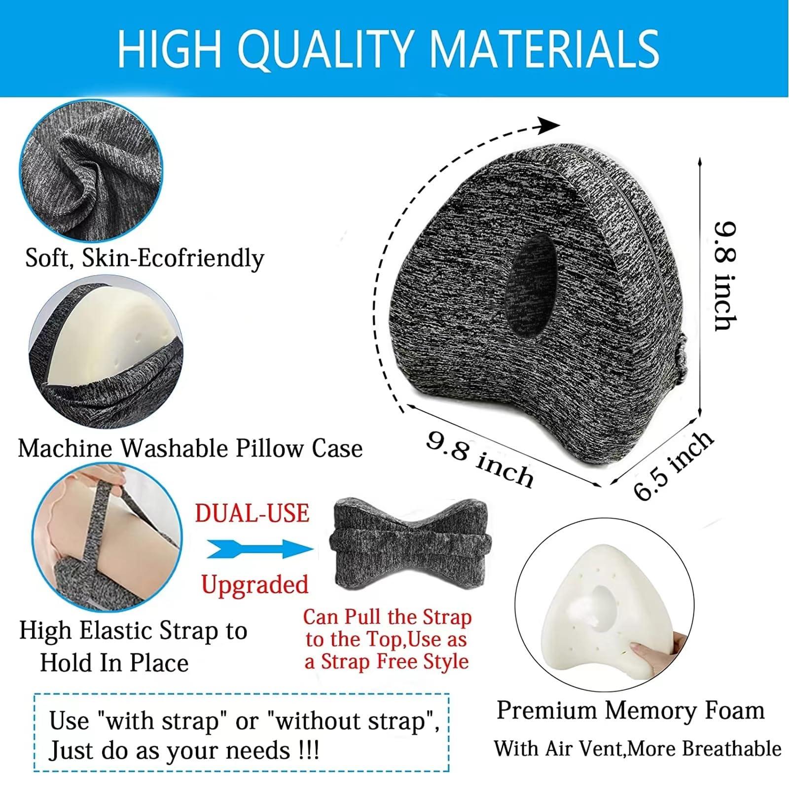 Vertdens Vertdens Leg Pillow, Knee Pillow for Side Sleepers, Leg Pillows for Sleeping, Knee Cushion for Sleeping,Suitable for Relieving Leg, Back, Knee Pain