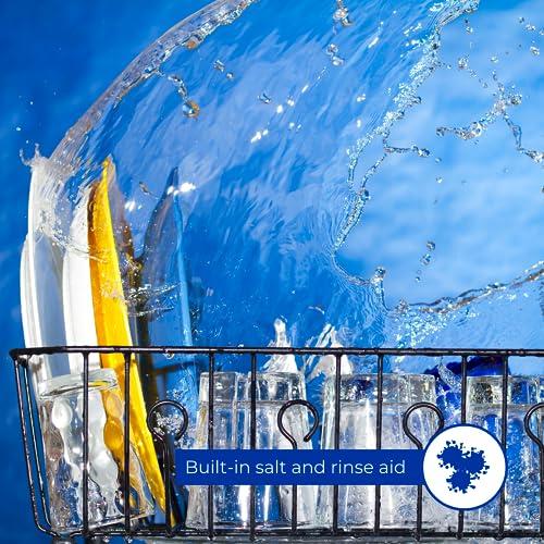 Astonish Astonish All In 1 Dishwasher Tablets - Household Cleaner Removes Grease, Grime, & Surface Stains - Dishwasher Soap with Salt & Rinse Aid, Cruelty Free Dishwasher Detergent, Lemon Fresh, 100 Pack