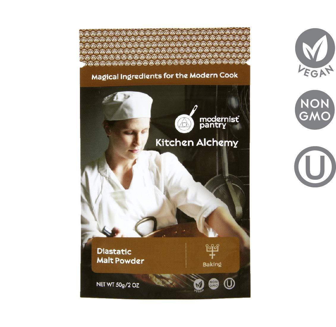 Modernist Pantry Diastatic Barley Malt Powder ? Vegan ? OU Kosher Certified - 50g/2oz