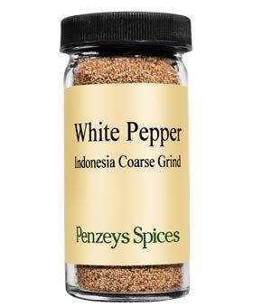 Penzeys White Pepper Coarse By Penzeys Spices 2.0 oz 1/2 cup jar (Pack of 1)
