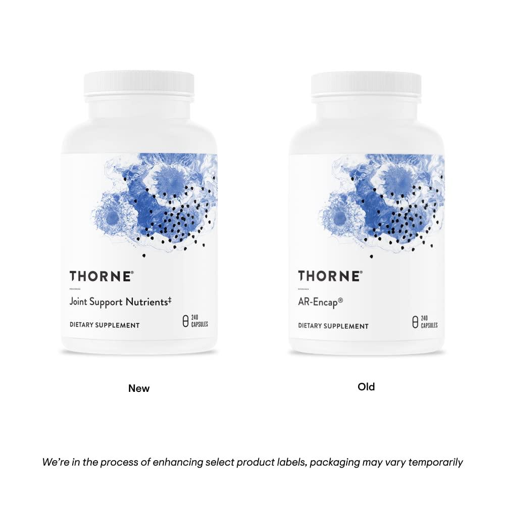 THORNE THORNE Joint Support Nutrients - Glucosamine and MSM with Curcumin, Bromelain, and Boswellia for Joint Support* - 240 Capsules