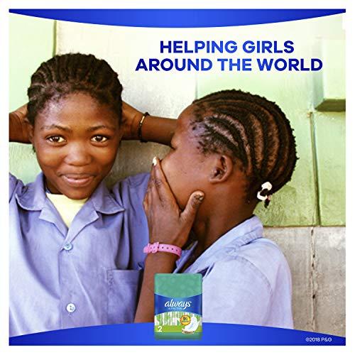 Always Always Ultra Thin, Size 2, Super Pads with Wings, Unscented, 32 Count