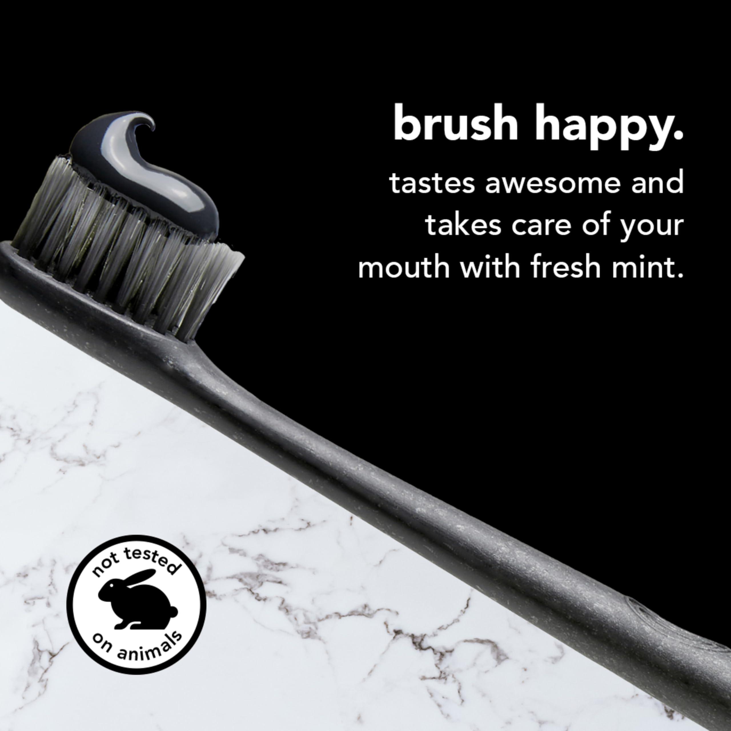 hello hello Dragon Dazzle Blue Raspberry Kids Toothpaste & Activated Charcoal Epic Whitening Fluoride Free Toothpaste, Fresh Mint + Coconut Oil, Vegan & SLS Free