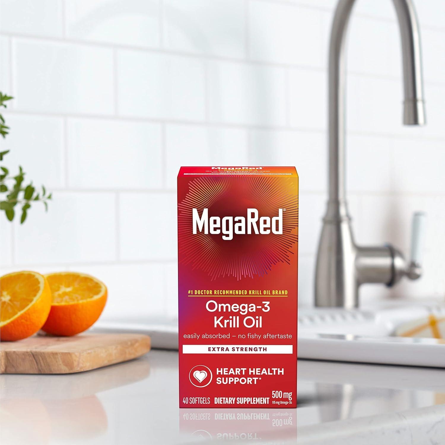 Schiff Schiff MegaRed Softgels, Extra Strength, 45 Count