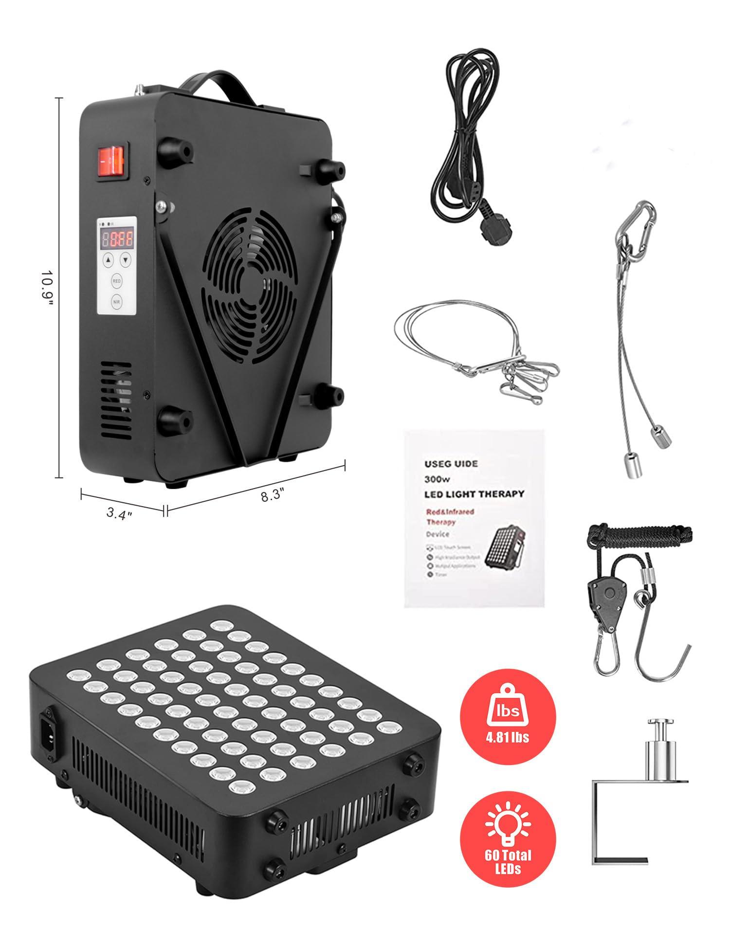 supersred supersred Red Light Therapy Panel, Infrared Red Light Therapy Lamp for Body with Stand, Medical Grade 660nm and 850nm Near Infrared Led Red Light Therapy for Face Device at Home