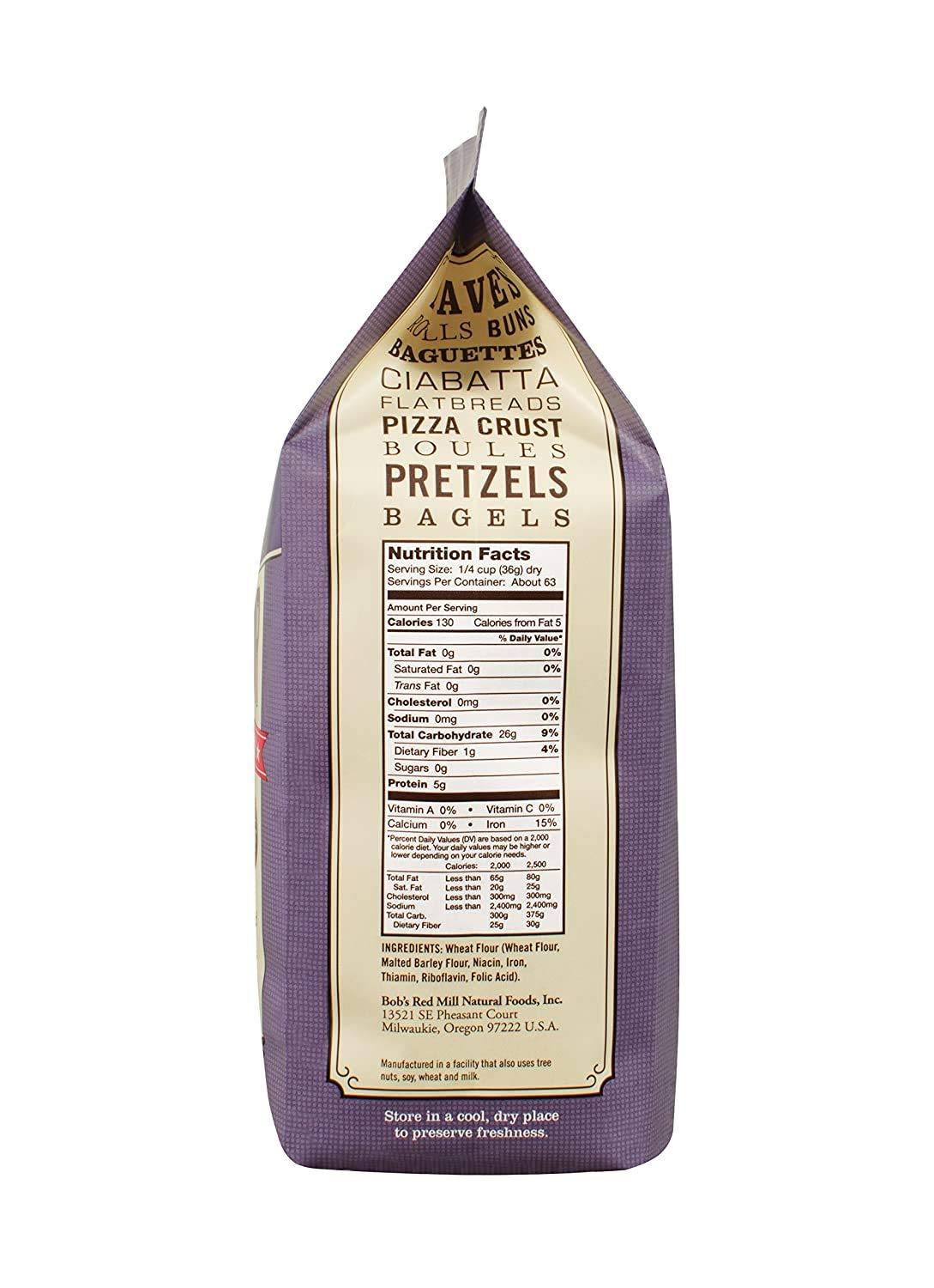 Bob's Red Mill Bob's Red Mill Artisan Bread Flour 5 LB (Pack of 3)