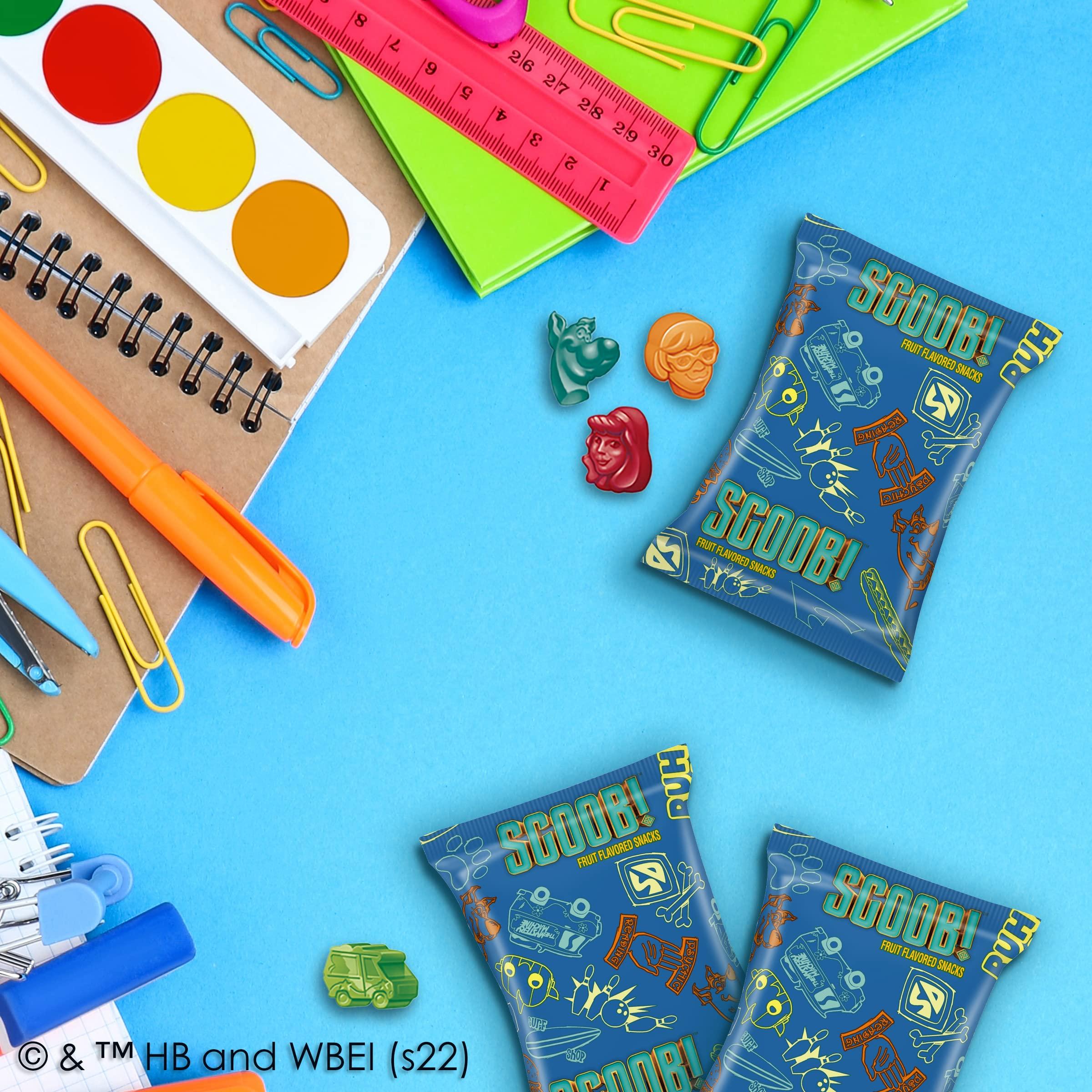 Betty Crocker Scooby Doo Fruit Flavored Snacks, Treat Pouches, Gluten Free Snack, 10 Ct, 8 oz (Pack of 8)