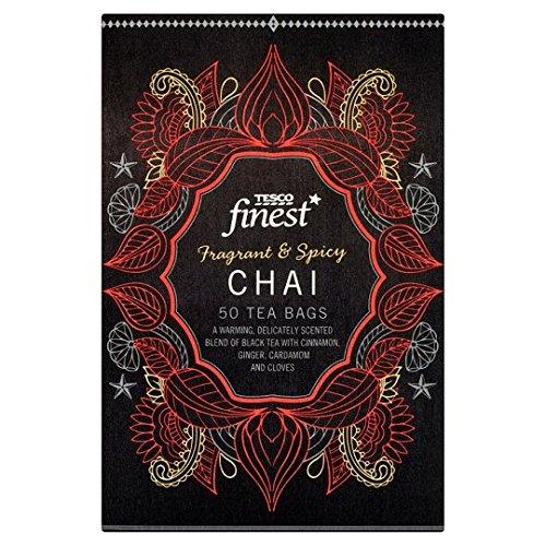 Tesco Tesco Finest Chai 50 Tea Bags 125G