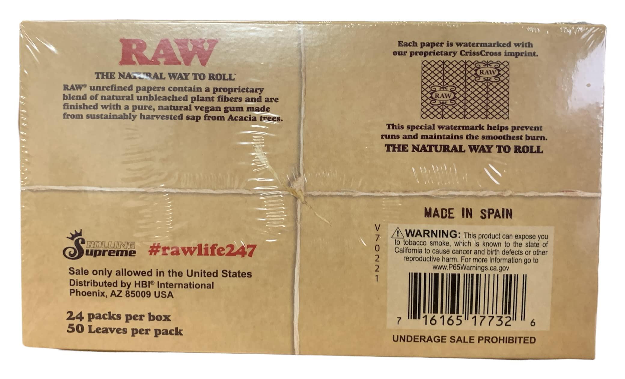 RAW ELEMENTS RAW CLASSIC 1 1/4 PAPER 24CT
