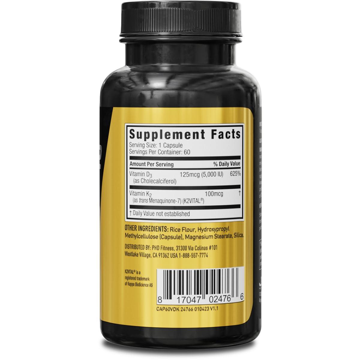 JYM Supplement Science JYM Supplement Science Vita JYM Multivitamin, D3 & K2 Bone and Cardiovascular Support 60 Tablets