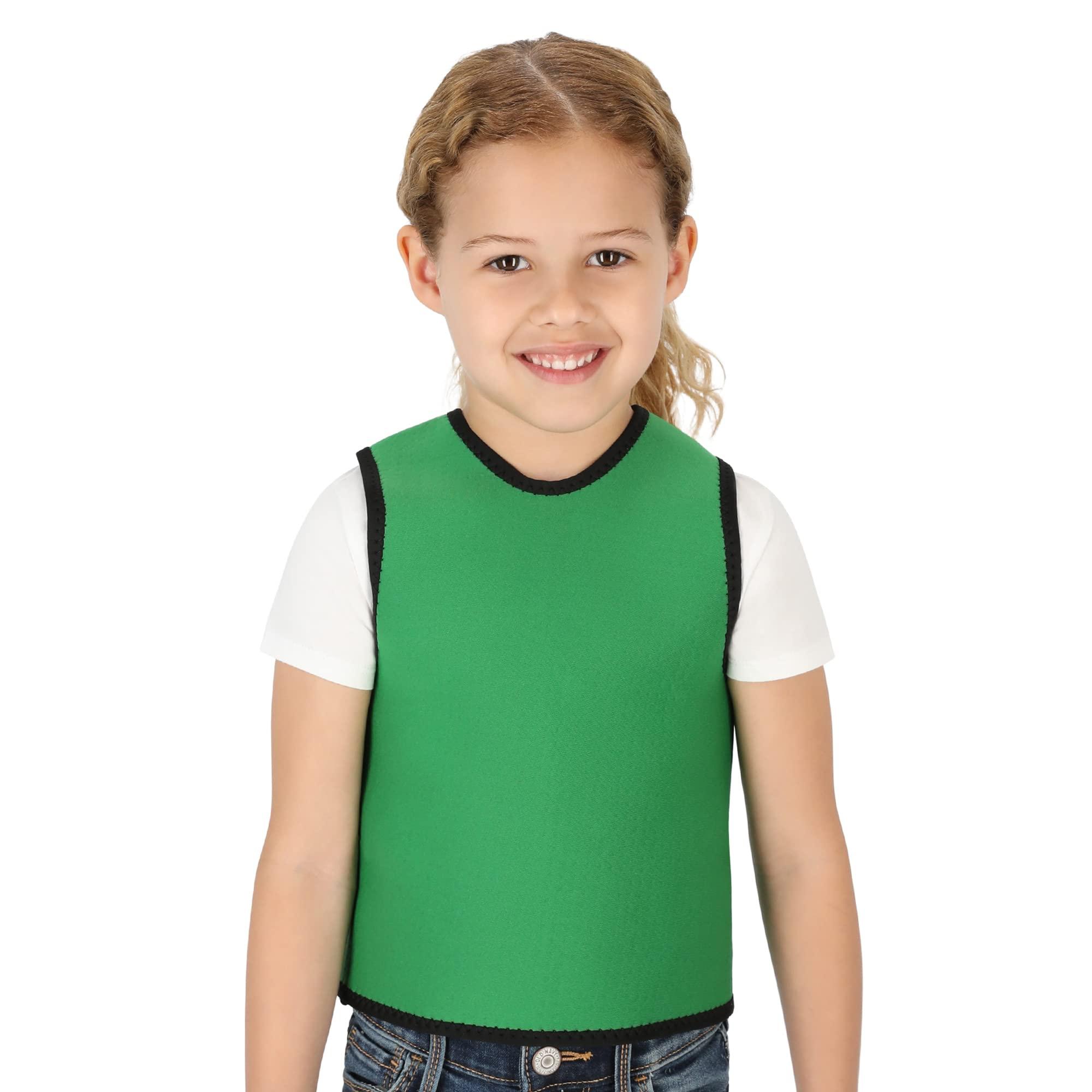 Special Supplies Special Supplies Sensory Compression Vest Deep Pressure Comfort (Green, X-Small)
