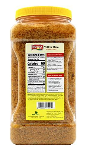 Iberia Iberia Yellow Rice 6.25 lb. Bulk Spanish Style Seasoned Rice
