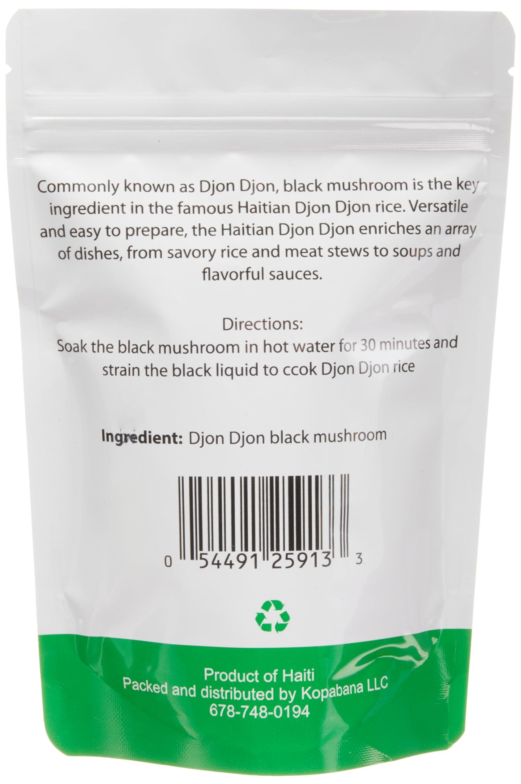KOPABANA KOPABANA Haitian Mushroom | DJON-DJON for Rice Cooking | 2oz