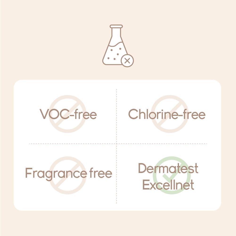 H.A.C PLUS Hyye Ultra Thin Daily Sanitary Pads with Wings, High Absorbency, Air flow Cotton Soft Touch Cover for Sensitive Skin, Unscented, Made in Korea (Regular, 16 Count)