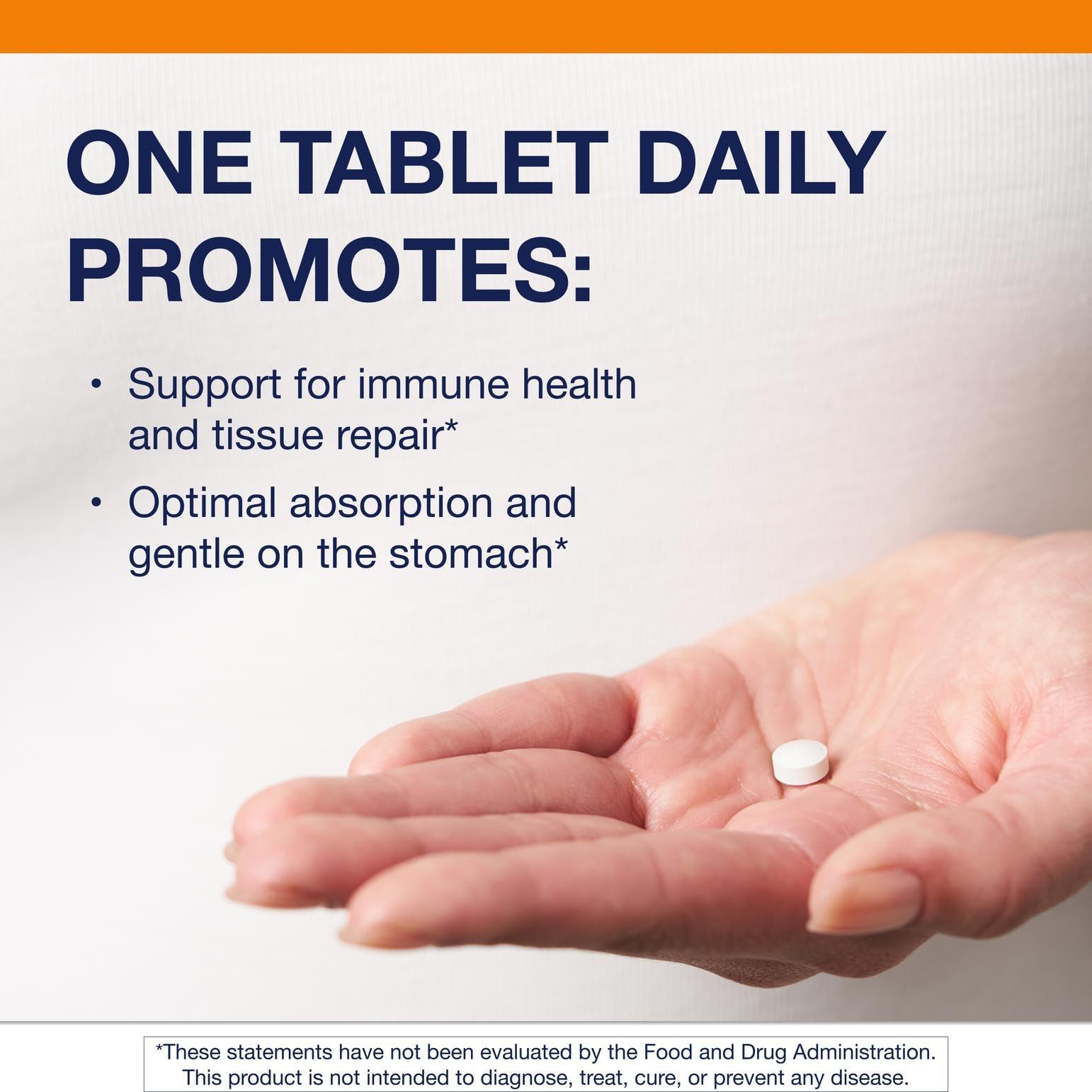 Metagenics Metagenics Zinc A.G. - Highly Absorbable - 20 mg - for Immune Support, Bone Health & Energy Metabolism* - Zinc Arginate & Glycinate - Non-GMO & Gluten-Free - 180 Tablets