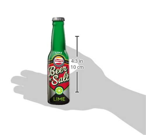 Twang Twang Flavored Beer Salt, Lime, 1.4 Ounce Mini Bottles (24 Count Display Pack)