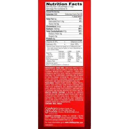 Chef BOYARDEE Chef Boyardee, Cheese Pizza Kit, Makes 2 Pizzas, 31.85 Oz (Pack of 4)