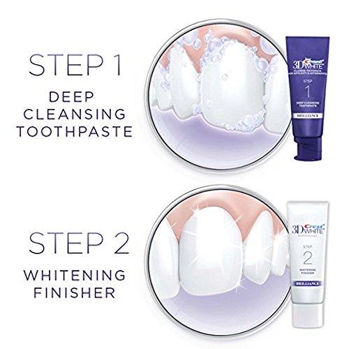 Procter & Gamble Health Care Crest 3D White Brilliance Daily Cleansing Toothpaste and Whitening Gel System
