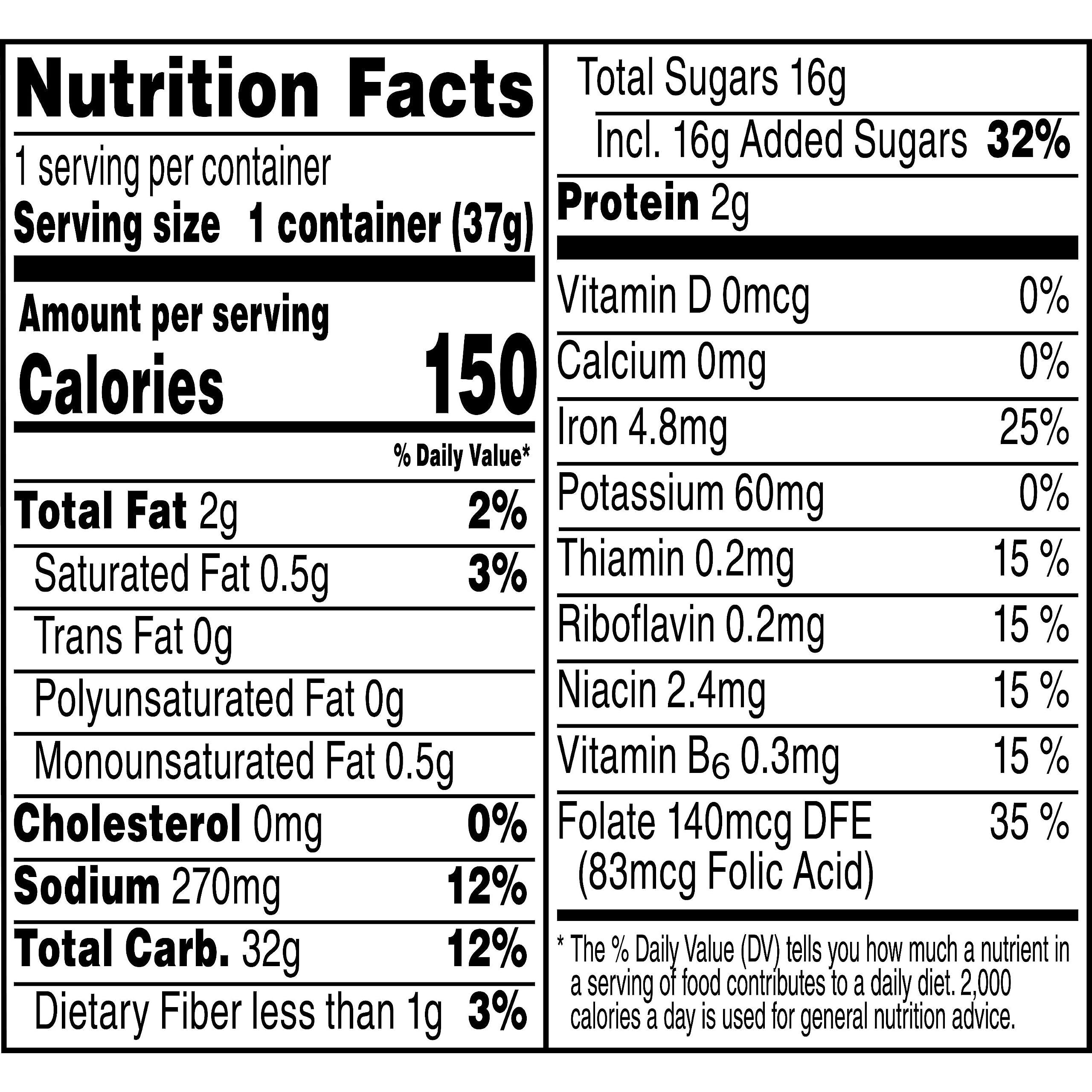 Cap'n Crunch Cap\'n Crunch Breakfast Cereal, Crunchberries, 1.3 Ounce (Pack of 12)