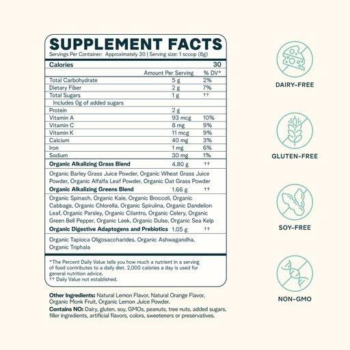 Ora Organic Ora Organic Greens Powder & Vegan Protein Power Bundle: 20+ Superfood Greens Blend - Citrus Flavor, 30 Servings + 22g Plant Based Protein, Chocolate Flavor, 20 Servings
