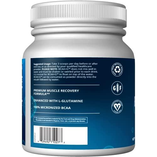 MRM MRM BCAA+G, Lemonade, 35.2-Ounce (1000g) Plastic Jar