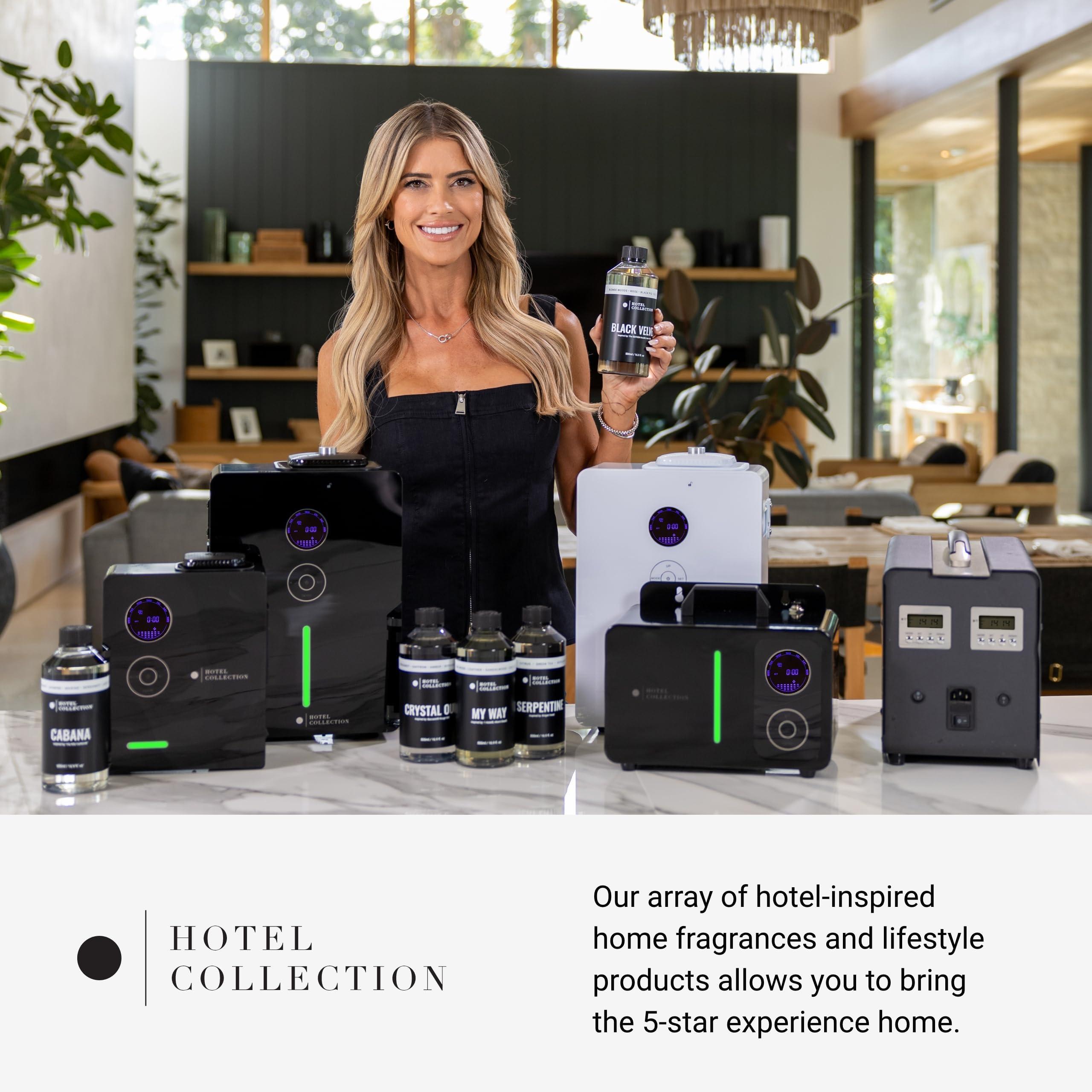 Hotel Collection Hotel Collection-Studio Pro Essential Oil Diffuser-600 sq ft Coverage-Cordless & Portable with Remote-Cold-Air Diffusion Technology-Air Freshener-Champagne-Works Exclusively with Pro Pod Bottles