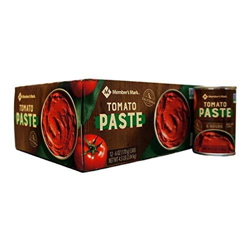 Member's Mark Member's Mark Member's Mark Tomato Paste 12 X 6 Ounce Net Wt 72 Ounce , 72 Ounce