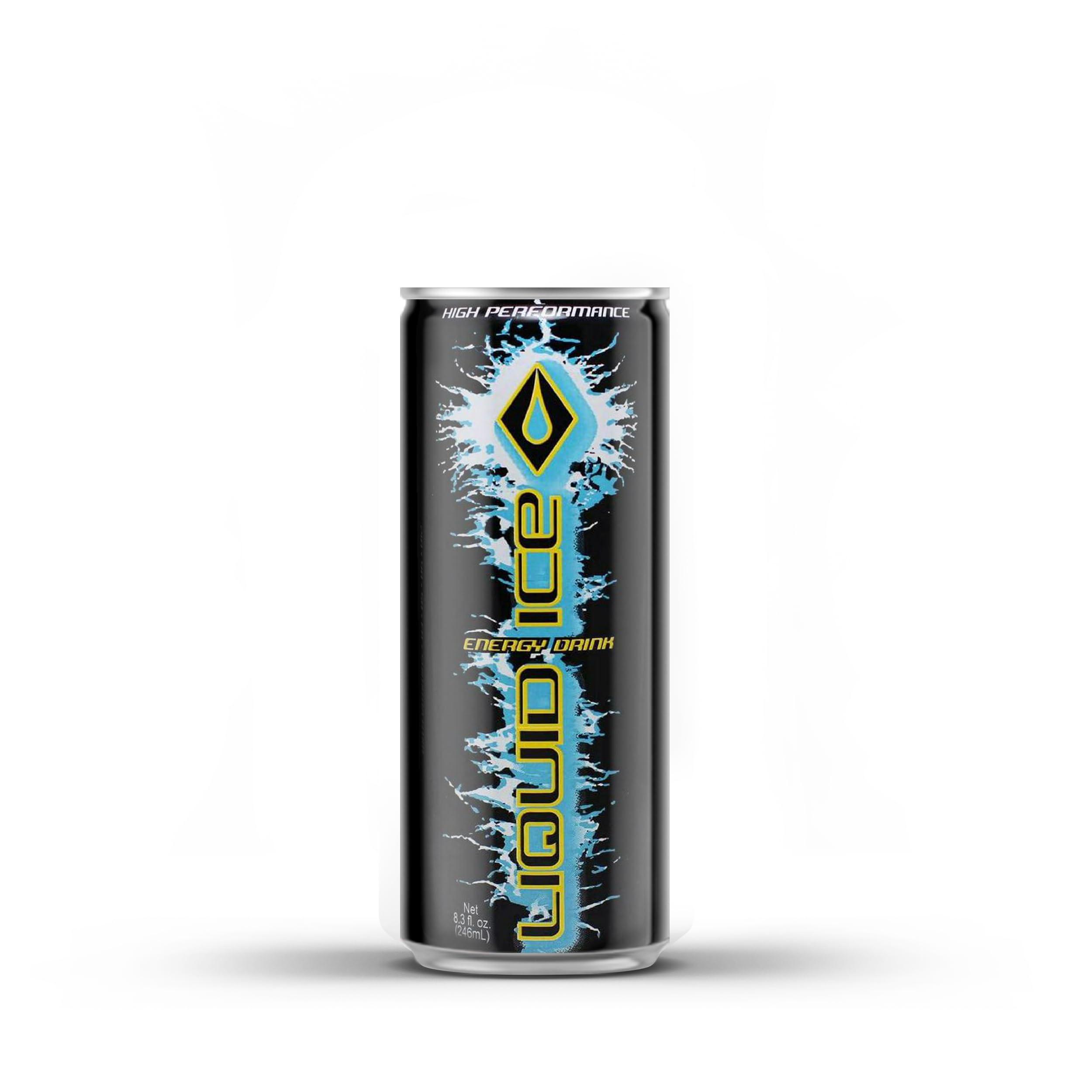 Liquid Ice Liquid Ice Energy Drink - Supreme Classic (8.3 Fl Oz, 24 Count)