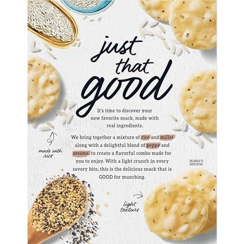 Good Thins Good Thins Mixed Seed Rice Snacks Gluten Free Crackers, 3.5 oz
