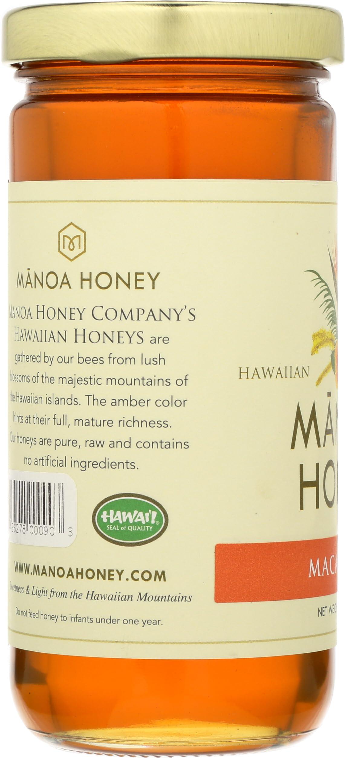 Manoa Honey MANOA HONEY COMPANY Macadamia Nut Honey, 12 OZ