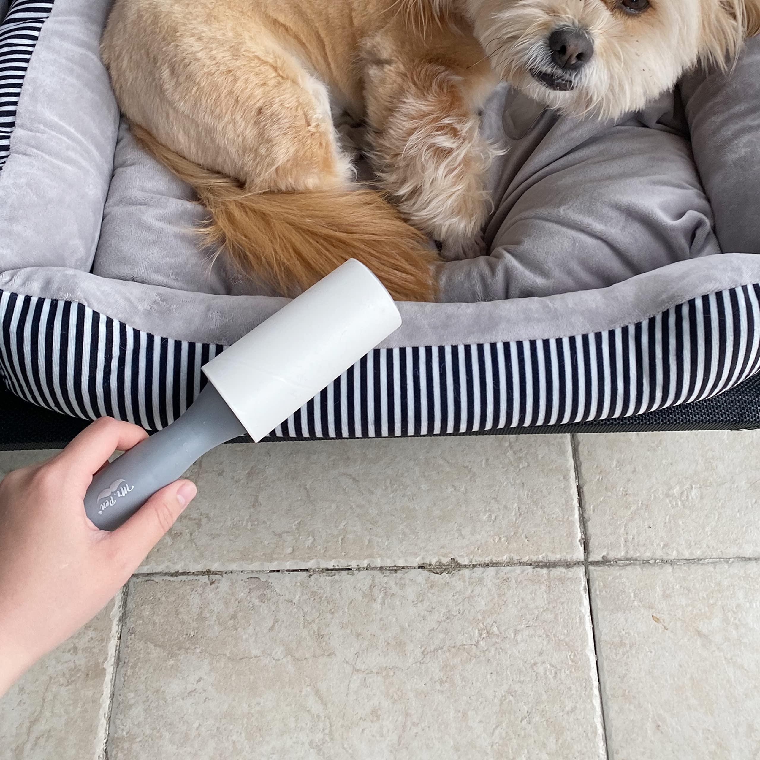 Mr. Pen Mr. Pen- Lint Rollers, 1 Handle with 3 Refills, 270 Sheets, Extra Sticky Lint Remover for Clothes, Lint Roller for Pet Hair, Pet Hair Roller, Sticky Roller, Lint Roller for Clothes, Lint Removers