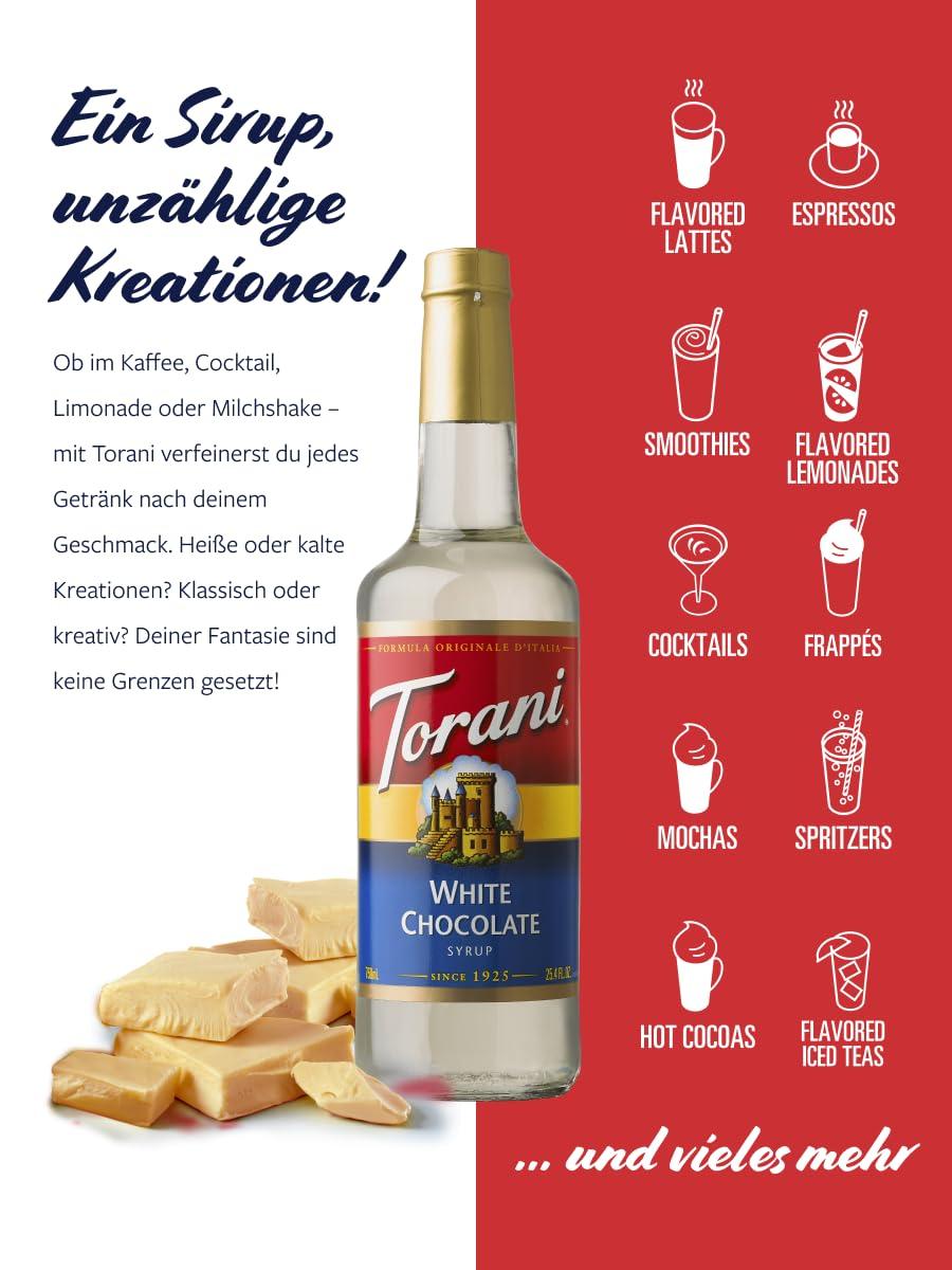 Torani Torani Chocolate Bianco Syrup, 750 mL