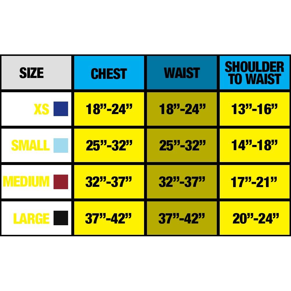 EZ-ON EZ-ON Products 303Z Large Rear Zipper Closure Durable Personal Vehicle User-Friendly Safety Transportation Vest with Seat Belt Loops. Meets NHTSA Regulation. Mount Sold Separately.