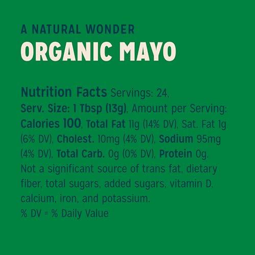 Sir Kensington's Sir Kensington's Mayonnaise Organic Mayo Gluten Free, Certified Humane Free Range Eggs, Shelf-Stable 12 oz