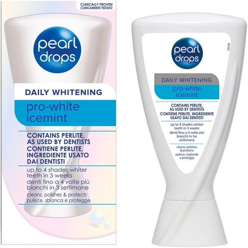 Pearl Drops Pearl Drops Whitening Toothpolish Ice White Freshmint Boost - 50ml