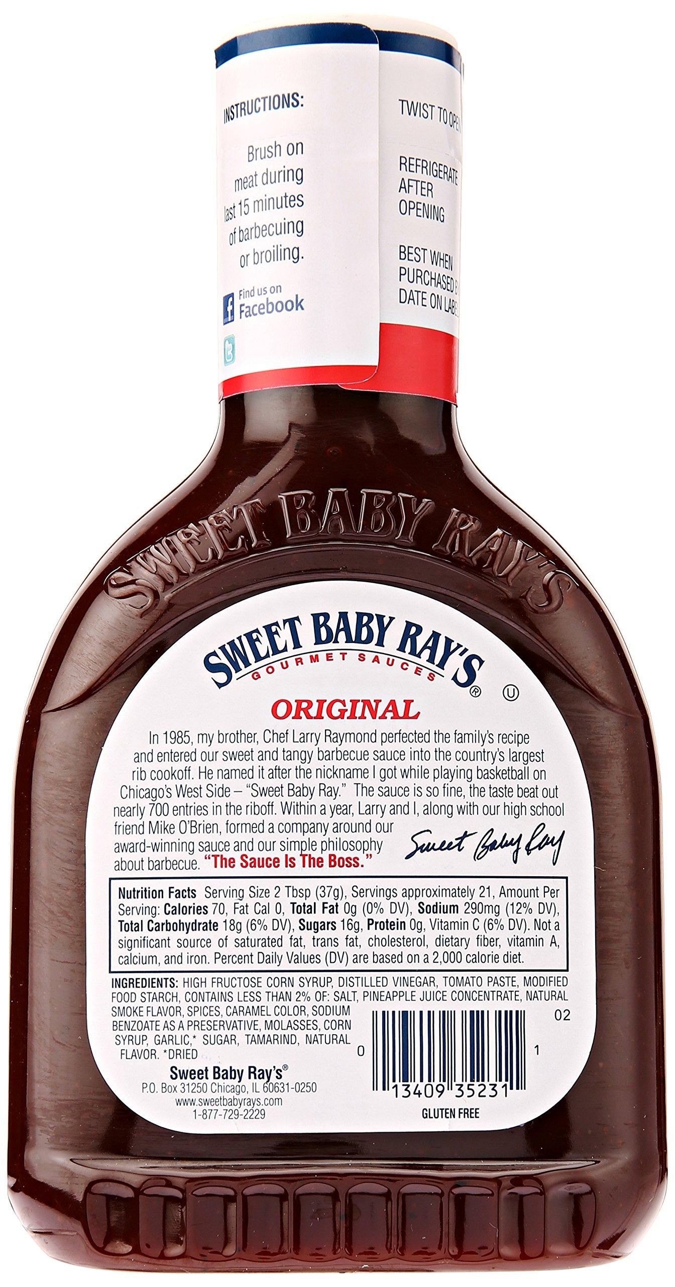 Sweet Baby Ray\'s Sweet Baby Rays Barbecue Sauce, Original, 28 oz