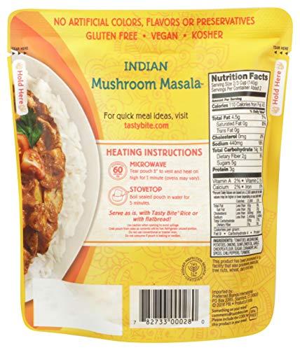 TASTY BITE TASTY BITE ENTREE MSHROOM MASALA 10OZ