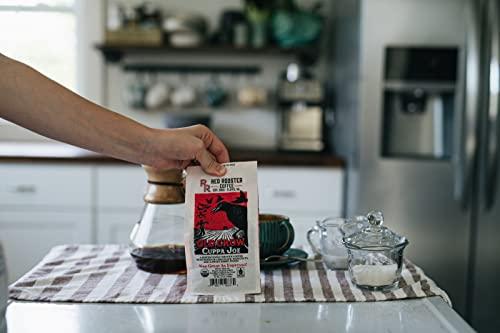 Red Rooster Coffee Roaster Red Rooster Coffee Roaster, Organic Old Crow Cuppa Joe, Whole Bean Coffee - 2 Pound Bag