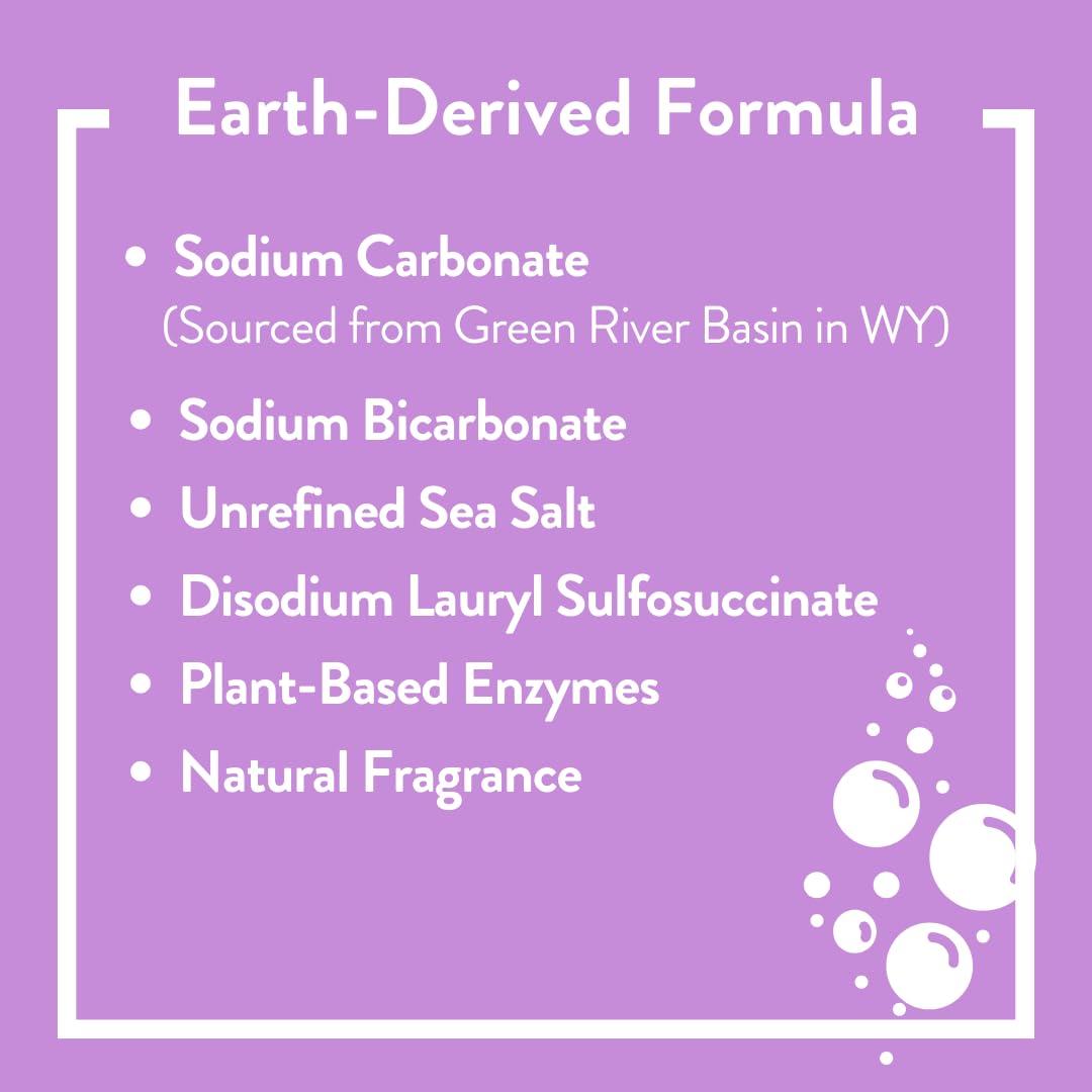 Molly\'s Suds Molly\'s Suds Super Powder Laundry Detergent Pods | Natural Extra Strength Detergent for Sensitive Skin | Ultra Concentrated and Stain Fighting (Lavender - 90 Count)