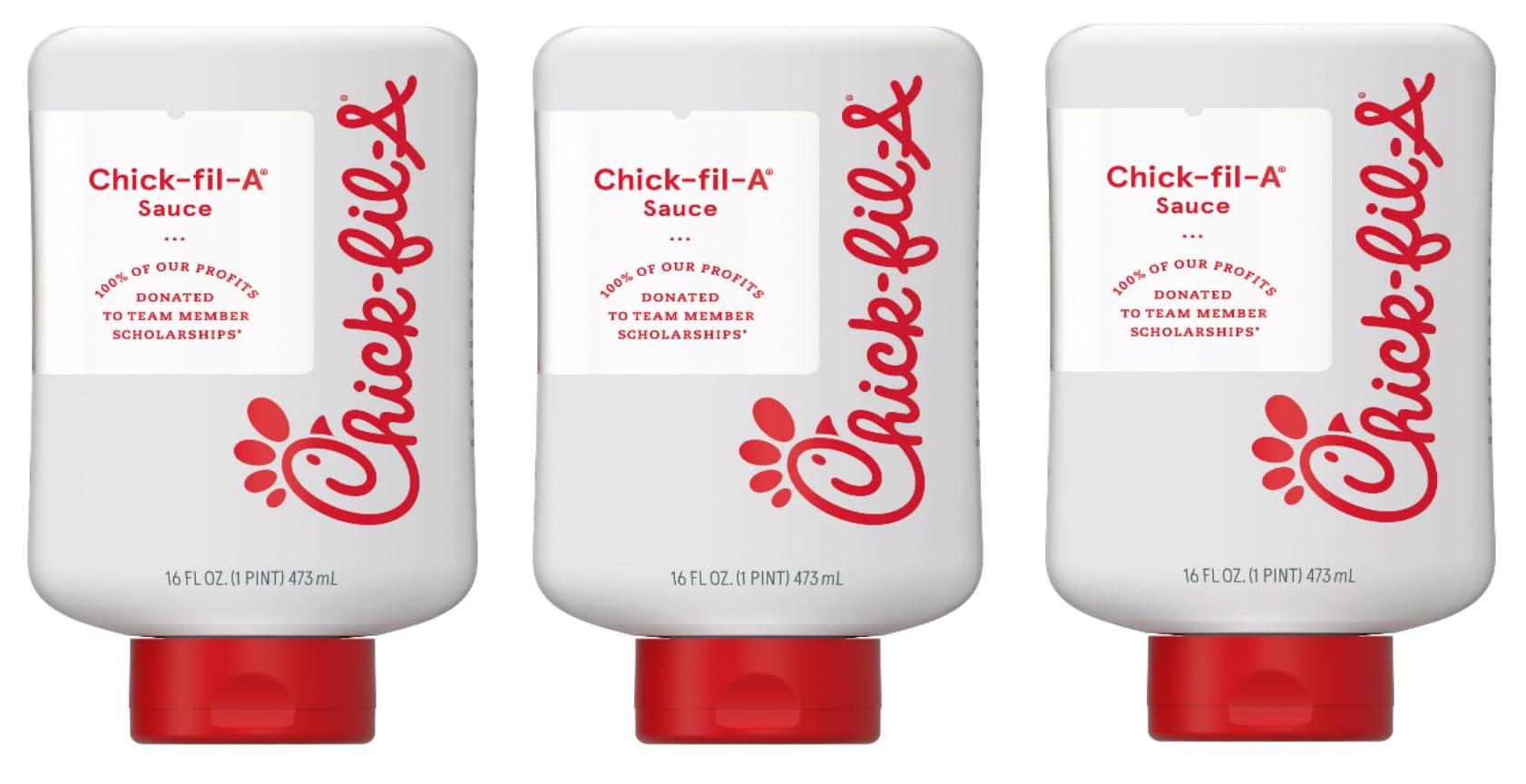 Chick-Fil-A Chick-Fil-A Sauce Original, 3-Pack 16 oz. Bottles (Original)