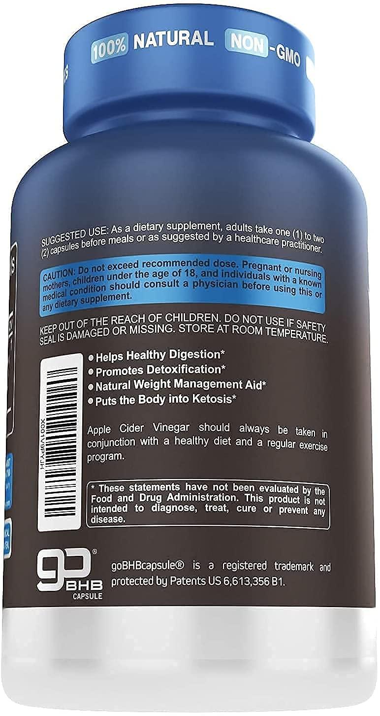 Herbtonics Herbtonics Apple Cider Vinegar Plus Keto with Burner +