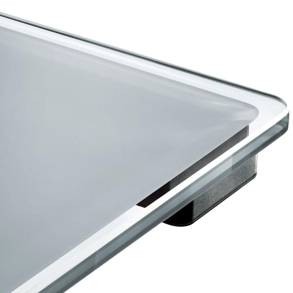 Soehnle Soehnle Digital Scale Style Sense Comfort 600, Extra Large Bathroom Digital Scales, White Weighing Scales, Safety Glass Weight Scales for Body Weight, Weighing in kg, lb and st, Capacity to 200 Kg