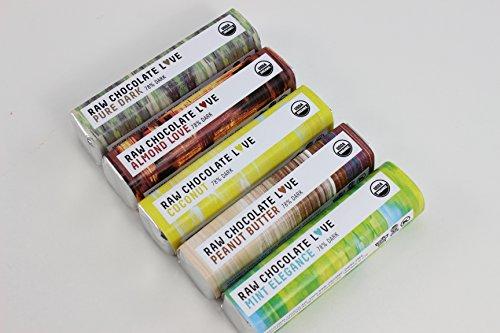 Raw Chocolate Love Raw Chocolate Love LIGHT BUNDLE #2 (5 1oz BARS)