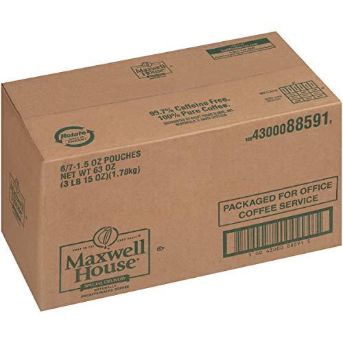 MAXWELL HOUSE Maxwell House Special Delivery Shy Roast Decaf Ground Coffee (1.5 oz Bags, Pack of 6)