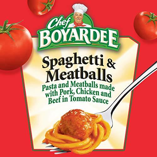 Chef BOYARDEE Chef Boyardee Spaghetti and Meatballs, 14.5 Oz Cans, Pack of 4