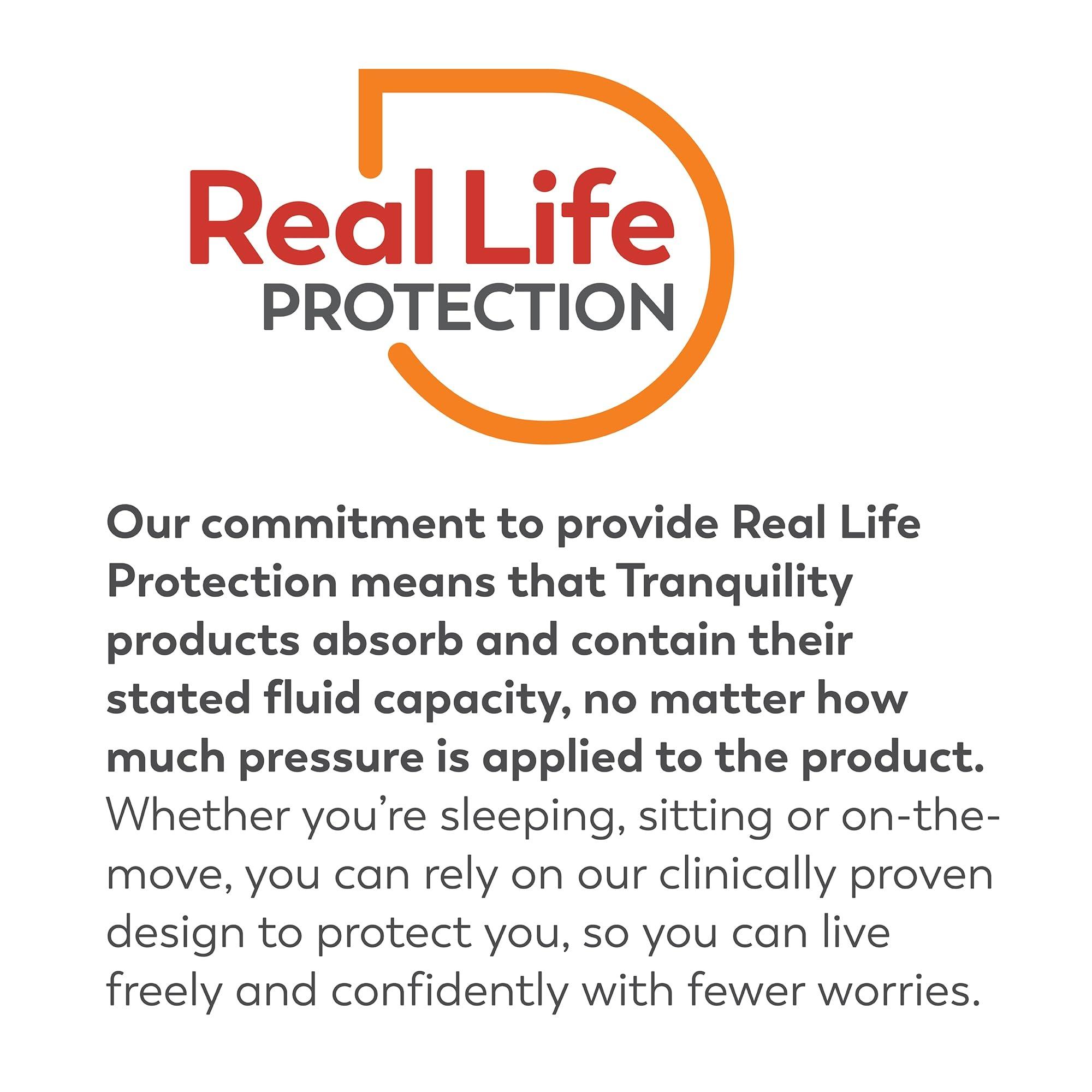 TRANQUILITY Tranquility Premium OverNight Disposable Absorbent Underwear - Maximum Absorbency, All-Night Sleep, Breathable Comfort - 34 oz Capacity, L, 64 Count