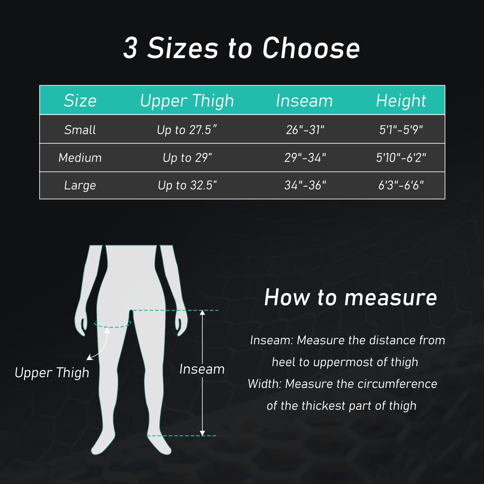 QUINEAR QUINEAR Professional Leg Recovery System, Cordless Air Compression Boots with Sequential Compression, Leg and Foot Massager, Fast Recovery Therapy for Athletes, FSA HSA Eligible (Small)