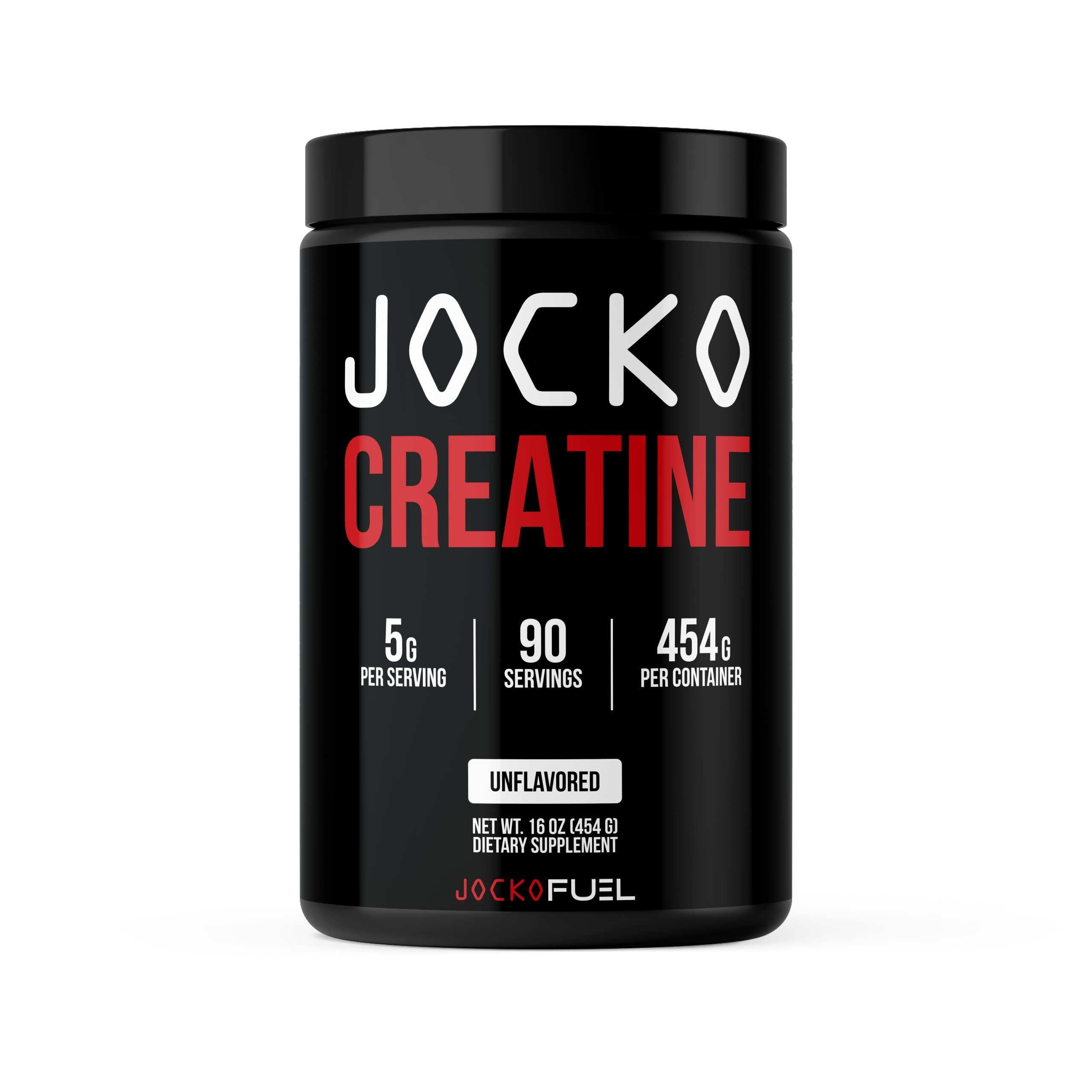 Jocko Fuel Jocko Fuel Gym Bundle - Creatine + Nitro Pop Pre Workout Powder (2 Pack Bundle) 30 Day Supply