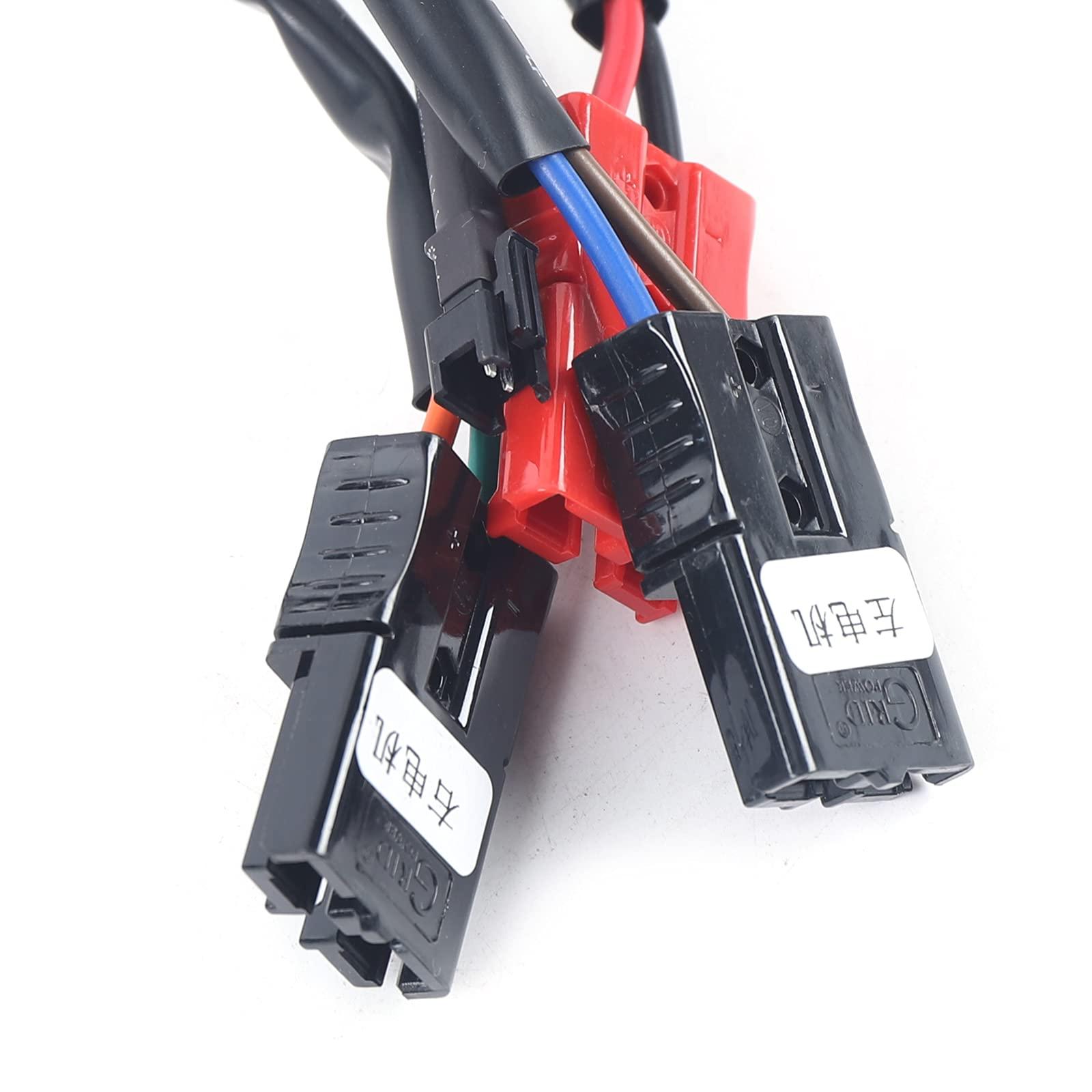 WOHAIPA WOHAIPA Electric Joystick Wheelchair Controller LED Instruction Rocker Waterproof Controller 24v dc Electronic Differential for Universal Electric Wheelchair, Black