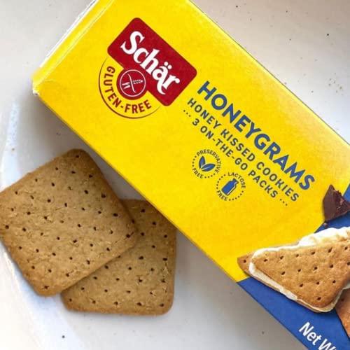 Schar Schar - Honeygrams - Certified Gluten Free - No GMO's, Lactose, Wheat or Preservatives - (5.6 oz) 12 Pack